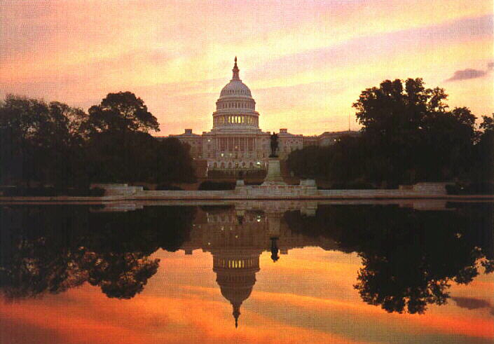  Regeringsbygningen Capitol, Washington DC