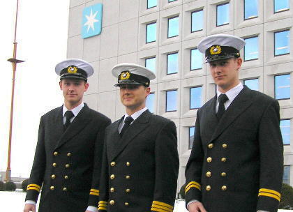 Mine tre sønner er skibsofficerer i MÆRSK